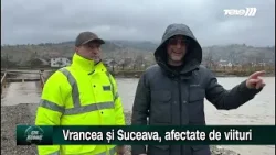Vrancea și Suceava, afectate de viituri