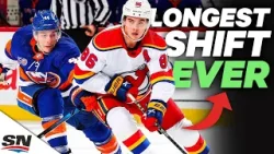 Longest Shift in NHL History: Jack Hughes - Dec 9, 2022