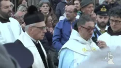 Cava de' Tirreni, arrivato in città il Venerato Quadro della Madonna di Pompei