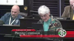 Planning Commission Meeting - February 23, 2026