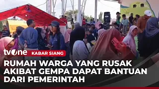Warga Terdampak Gempa Terima Bantuan Renovasi Rumah | Kabar Siang