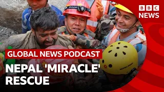 Nepal flood survivors are rescued from a tunnel and other top news stories | Global News Podcast