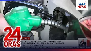 Hanggang P9/L ang taas-presyo sa diesel at P5/L sa gasolina bukas; ilang tsuper... | 24 Oras