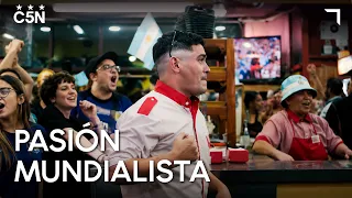 The waiter who went viral for his fanaticism for the SCALONET