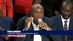 Pacte national | L’opposition dénonce un accord sans rupture Pacte national | L’opposition dénonce un accord sans rupture