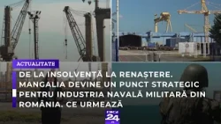De la insolvență la renaștere. Mangalia devine un punct strategic pentru industria navală militară