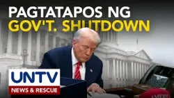 Partial shutdown ng US government, opisyal nang nagtapos