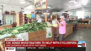 CDC conducting interviews in Ohio for cyclosporiasis origins