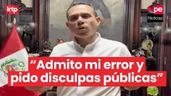 Presidente José Jerí pide disculpas públicas tras reunión con empresario chino en chifa de San Borja