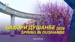 Баҳори Душанбе / Боғи Парчам - 2026 | Spring in Dushanbe - 2026