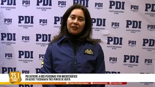 PDI dismantles three micro-trafficking hubs in Alerce and arrests a couple in Puerto Montt