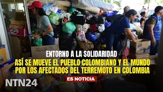 Around Solidarity: How the Colombian People and the World Are Rallying for the Victims