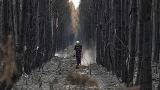 Greece continues to fight wildfires and Spain reports new outbreaks