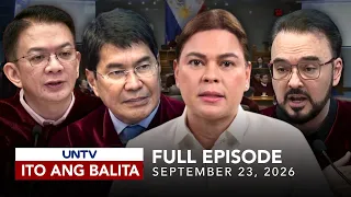 UNTV: Ito Ang Balita | September 23, 2026