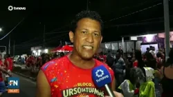 A troça "O Urso da Tua Mãe" leva uma multidão às ruas de Paulista  | #CarnavalTVNova