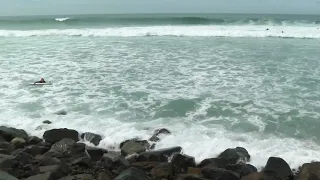 High surf warning closes some beaches in California