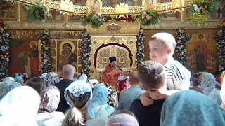 Sermon by Archpriest Yevgeny Popichenko at the Church of the Great Martyr and Healer Panteleimon,...