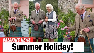 King Charles Wears Traditional Kilt as Scottish Holiday Begins