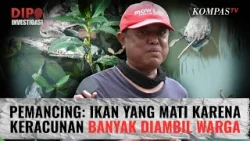 Sungai Cisadane Tercemar, Warga Masih Memancing Ikan | DIPO INVESTIGASI