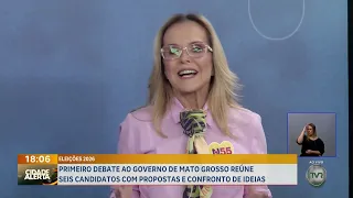 2026 Elections: First debate for Governor of Mato Grosso brings together six candidates