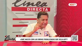 Elías Rodríguez demands investigation of César Acuña over stalled public works in La Libertad