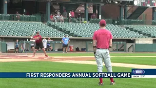 Lincoln PD takes win in annual police-fire softball game at Haymarket Park