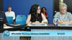 City of Clearwater Affordable Housing Advisory Committee 9/12/23