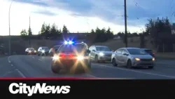 One person has been taken to hospital with minor injuries following a crash in NW Calgary Saturday