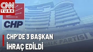 BREAKING NEWS🚨Expulsion Earthquake in CHP! 3 District Mayors Expelled from the Party