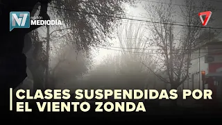CLASSES SUSPENDED | DGE halts classes throughout Mendoza due to the arrival of the Zonda wind