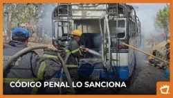 Pasajeros pueden denunciar tras incendios de buses