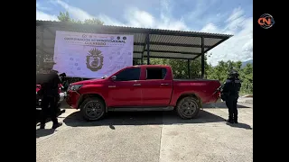 Fuerzas de seguridad aseguran dos vehículos con reporte de robo en la Sierra de Chilpancingo