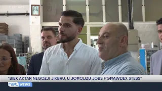 PN Leader visits ‘Gelati Granola’ company in Gozo