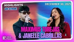 Back-to-Back Performances ni Janelle Cabrillas at Maximus Torejas! Back-to-Back Performances ni Janelle Cabrillas at Maximus Torejas!