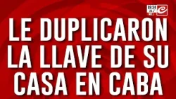 Le duplicaron la llave y le vaciaron el departamento: "Alguien nos vendió"