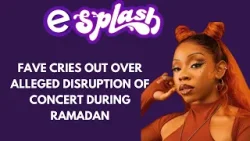 Fave cries out over alleged disruption of concert during Ramadan