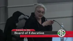 Board of Education - February 24, 2026
