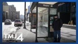 Waiting in the cold: Milwaukee County bus rider braces for winter commute