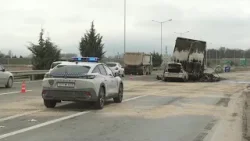 Едно лице е тешко повредено во сообраќајна несреќа на влезот на Скопје