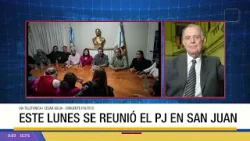 César Gioja sobre la interna del PJ: José Luis y Uñac deben dar un paso al costado