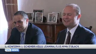 The confirmation that Schembri had to launder money from 17 Black