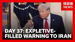 Trump issues a new warning hours after a second US airman is rescued from inside Iran | BBC News