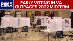 Early voting in 2026 Virginia midterms outpaces 2022