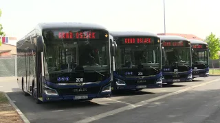 U Osijek stigla prva četiri električna niskopodna autobusa