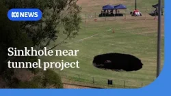 North East Link tunnels under investigation after sinkhole in Melbourne | ABC NEWS