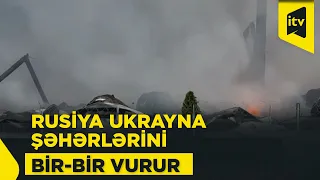 Ukrayna yenidən hücumlara məruz qalıb: ölənlər və yaralananlar var