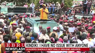DP Kindiki urges leaders to stop abuses and declare their agendas to Kenyans. #ebrunews