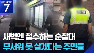 "No Wide-Area Patrols at Night?"…Concerns Over Security Gaps Remain / KBS 09/07/2026.
