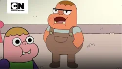 SEMELHANÇA ENTRE CLARÊNCIO E O NOVO ALUNO DA ESCOLA | CLARÊNCIO. O OTIMISTA | CARTOON NETWORK