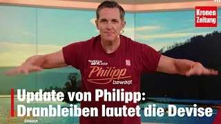 Philipp keeps moving on Monday, 7/13: Stick with it is the motto